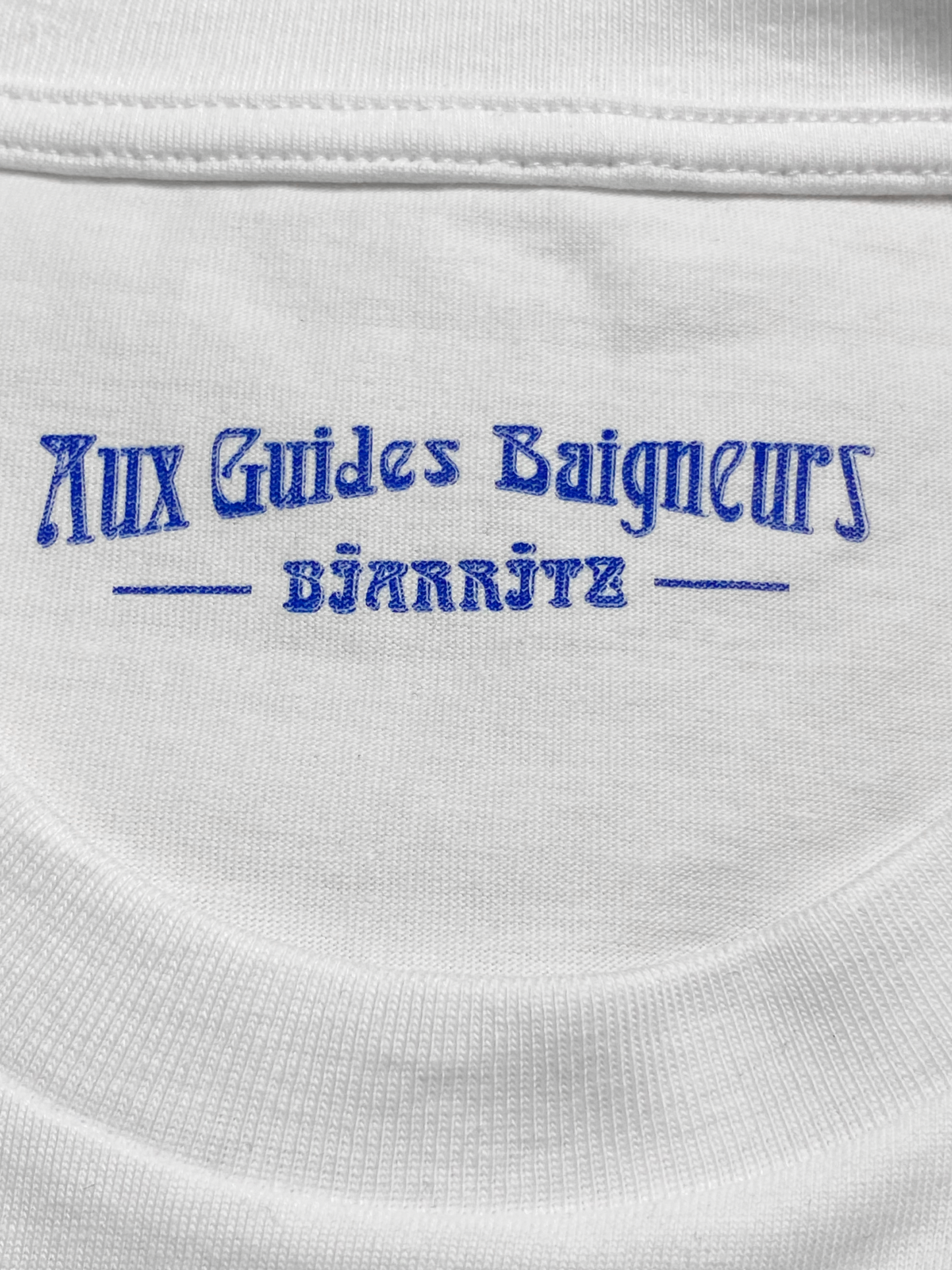 Tee-shirt à manches courtes - Aux Guides Baigneurs